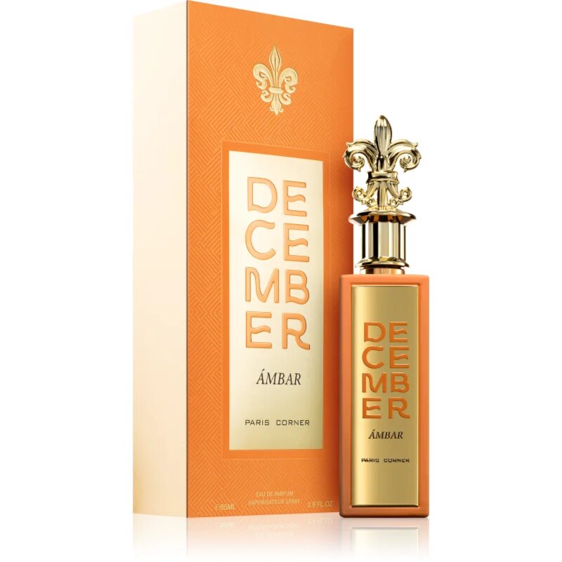 Paris Corner December Ambar Eau de Parfum unisex 85 ml