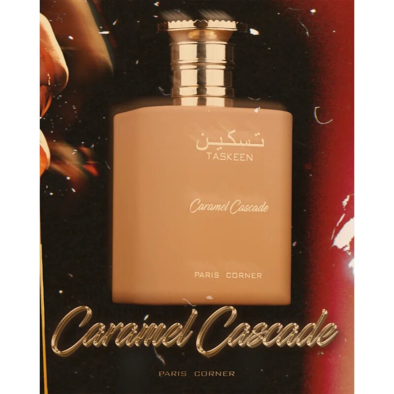 Paris Corner Taskeen Caramel Cascade Eau de Parfum pentru femei 100 ml