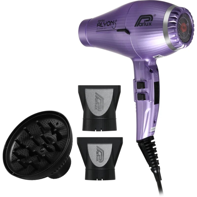 Parlux Alyon Air Ionizer Tech Lilac Edition uscător de păr profesional cu ionizator + difuzor 1 buc