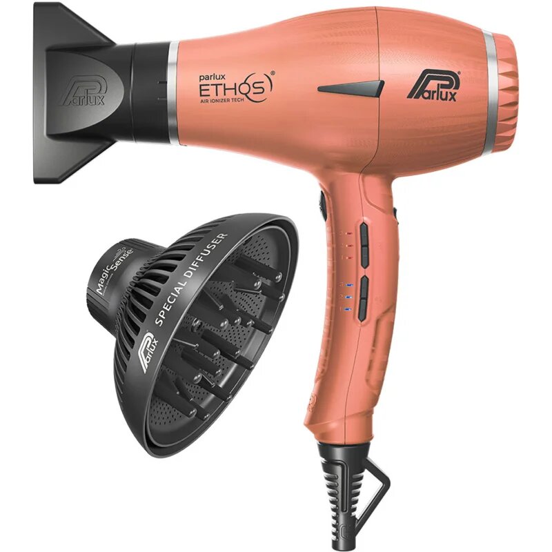 Parlux Ethos + Magic Sense uscător de păr profesional cu ionizator + difuzor 1 buc