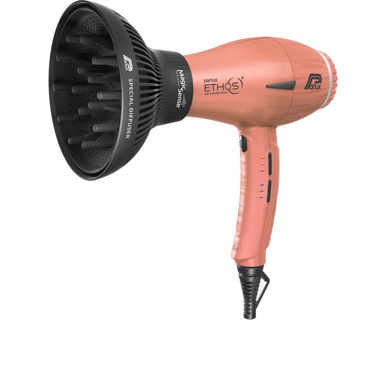 Parlux Ethos + Magic Sense uscător de păr profesional cu ionizator + difuzor 1 buc
