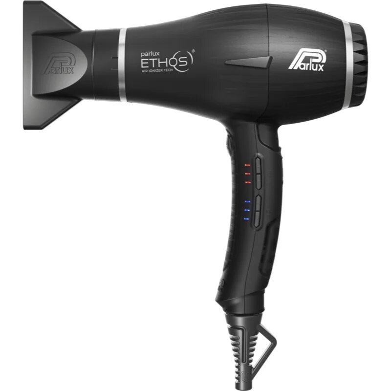 Parlux Ethos + Magic Sense uscător de păr profesional cu ionizator + difuzor Black 1 buc