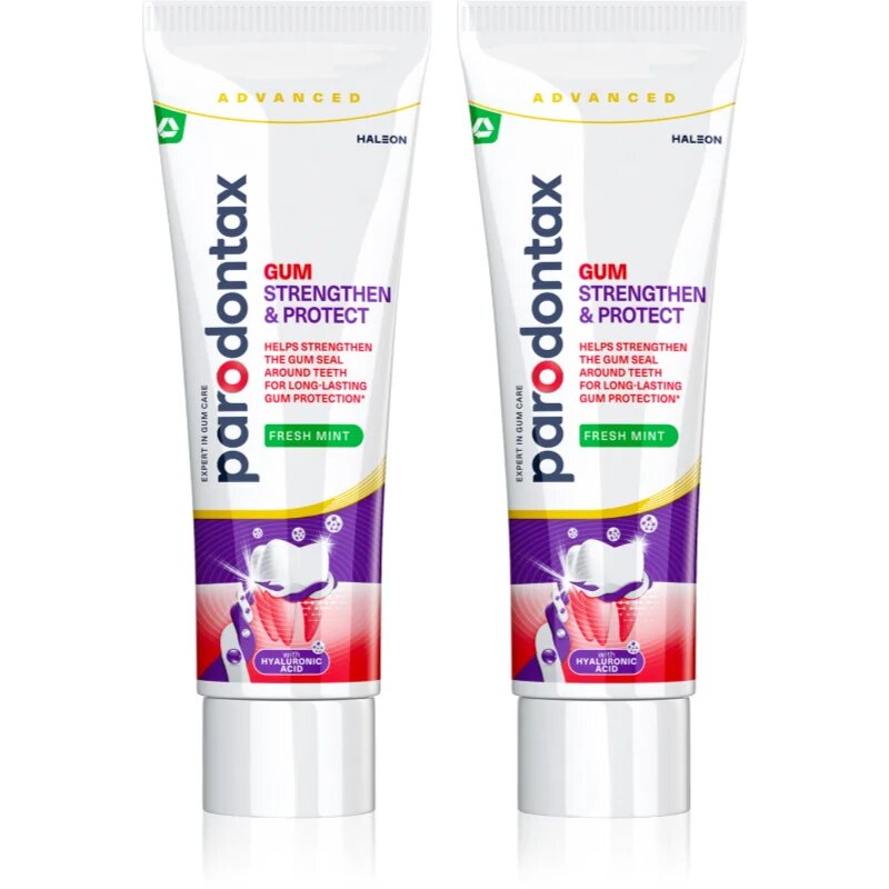 Parodontax Strengthen and Protect Fresh Mint pastă de dinți 2x75 ml