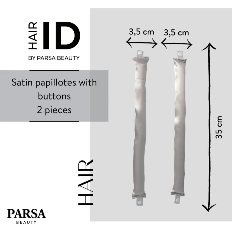 Parsa Beauty ID Satin Bendy Rollers set pentru ondularea părului 2 buc