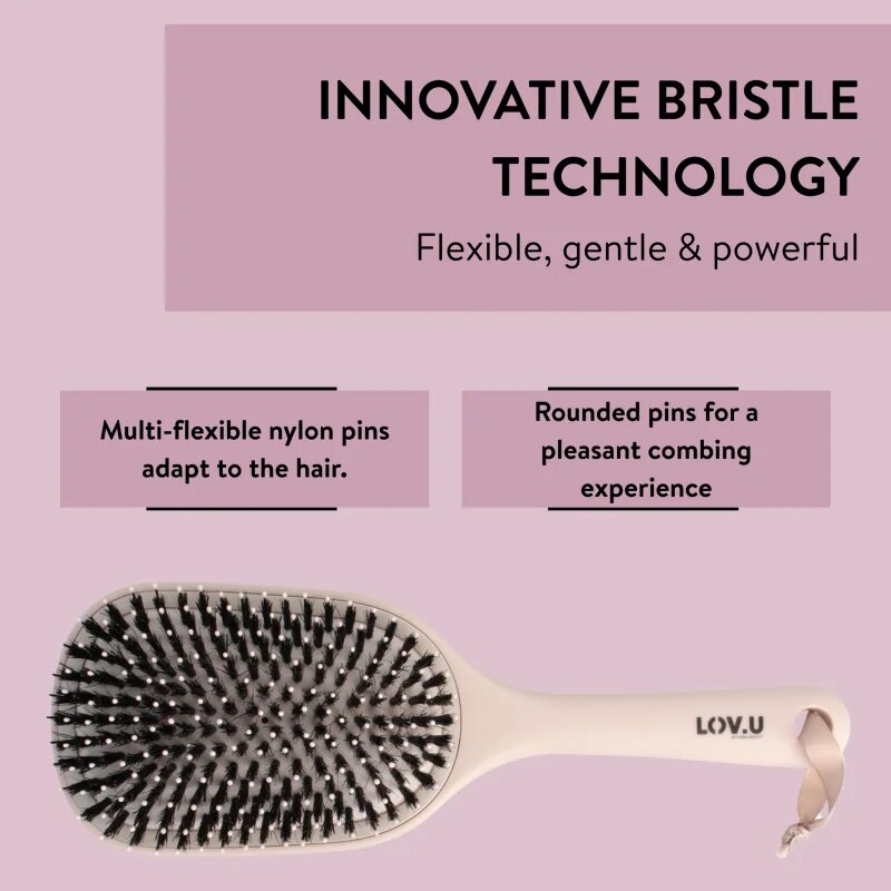 Parsa Beauty LOV.U Paddle perie de tip paletă 1 buc