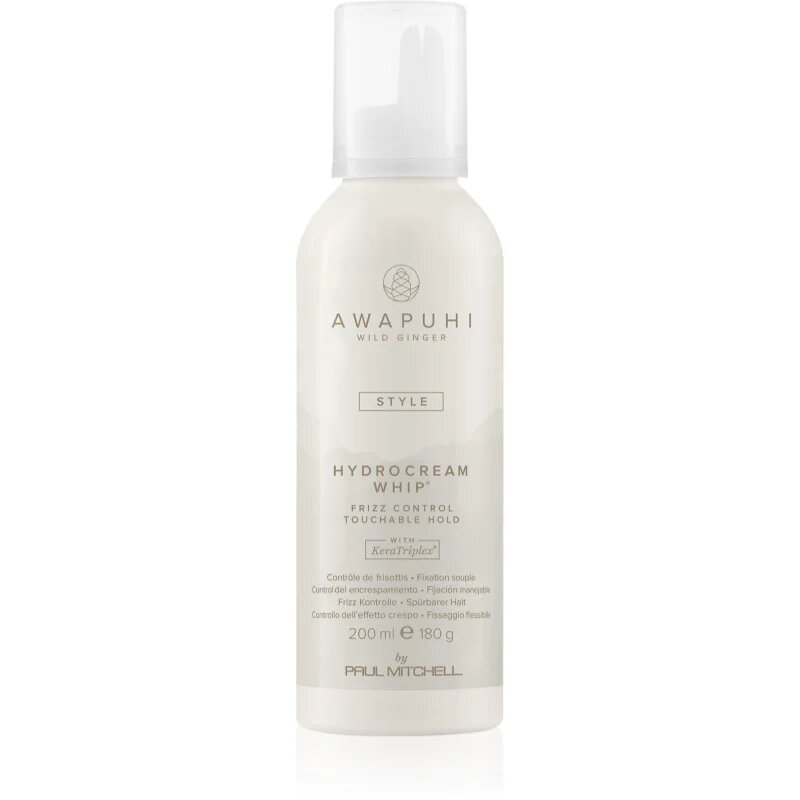 Paul Mitchell Awapuhi Wild Ginger HydroCream Whip spumă hidratantă pentru păr 200 ml