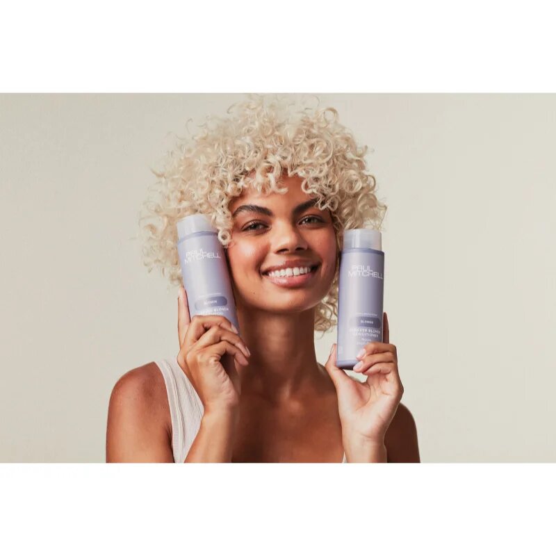 Paul Mitchell Blonde Forever Blonde Conditioner balsam pentru păr în nuanțe reci de blond decolorat sau șuvițat 300 ml
