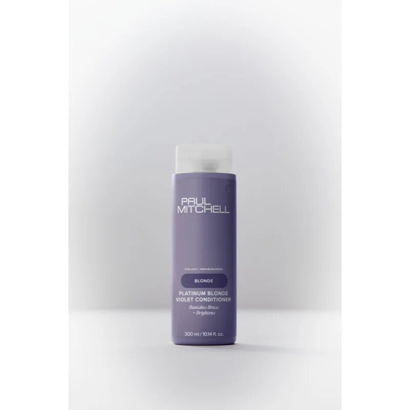 Paul Mitchell Blonde Platinum Blonde Violet Conditioner balsam de par violet pentru părul blond şi gri 300 ml