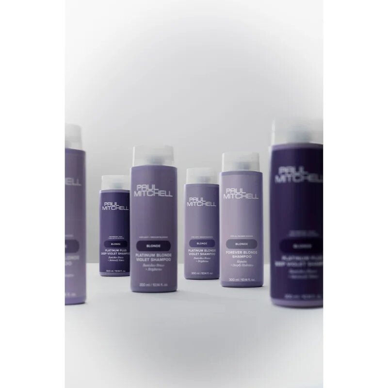 Paul Mitchell Blonde Platinum Blonde Violet Conditioner balsam de par violet pentru părul blond şi gri 300 ml