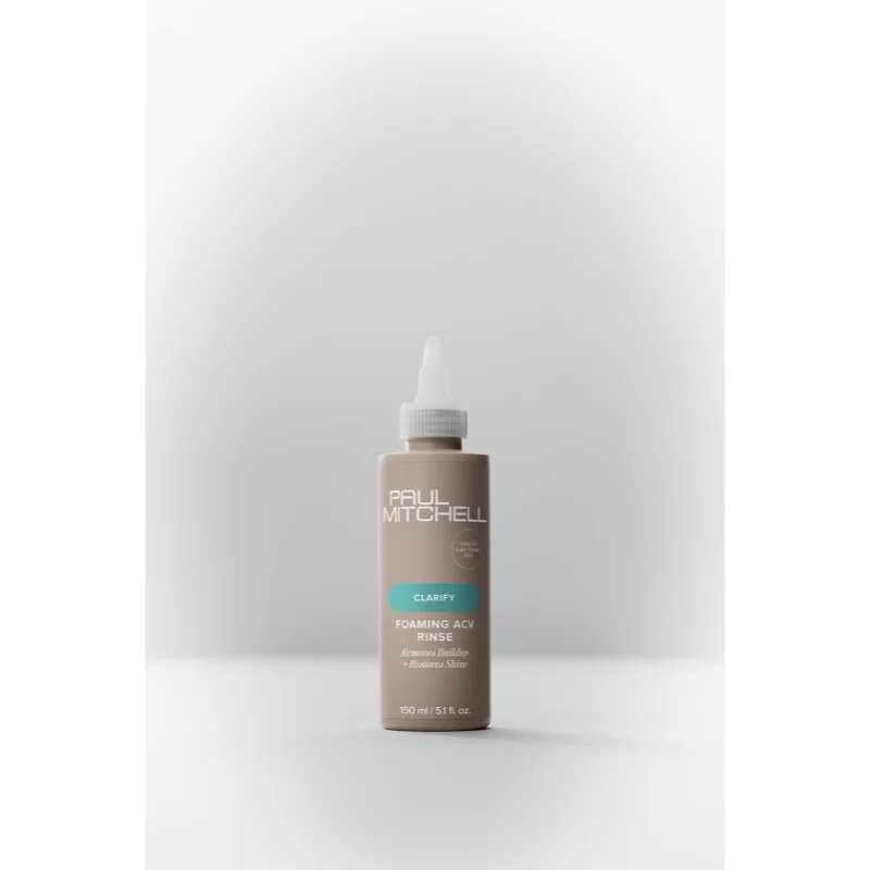 Paul Mitchell Clarify Foaming ACV Rince gel exfoliant delicat pentru păr 150 ml