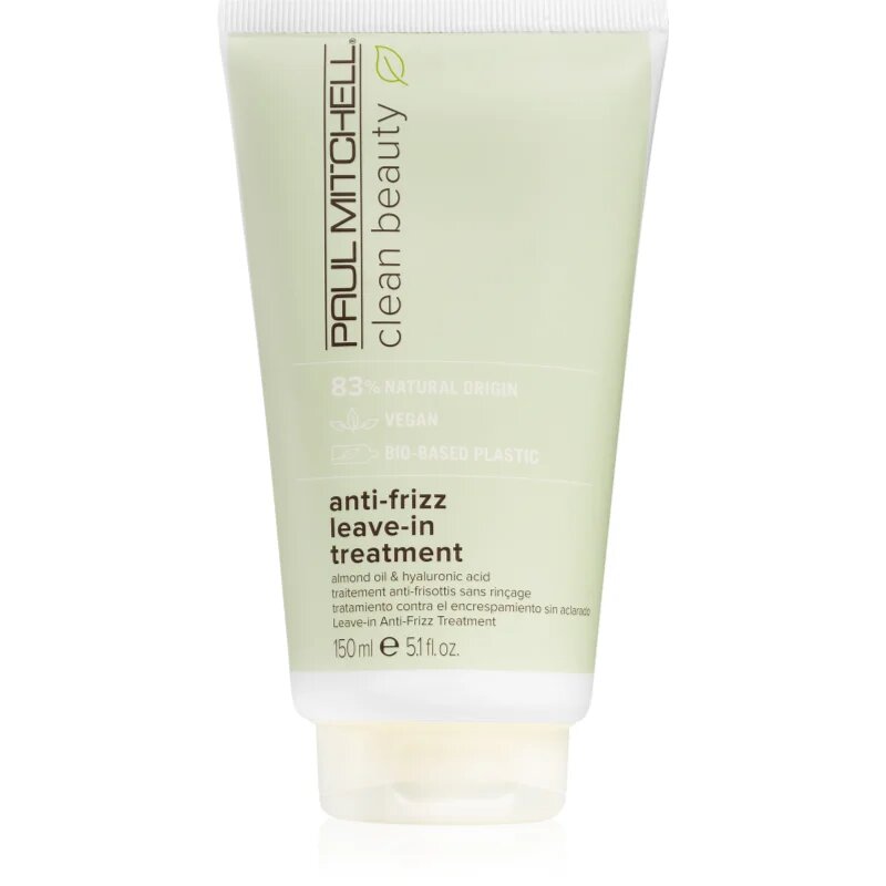 Paul Mitchell Clean Beauty Anti-Frizz balsam fără clătire cu efect de netezire pentru par indisciplinat 150 ml