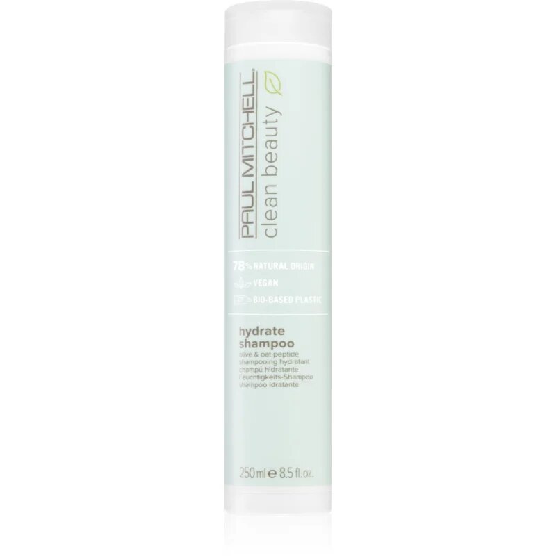Paul Mitchell Clean Beauty Hydrate sampon hidratant pentru par uscat 250 ml