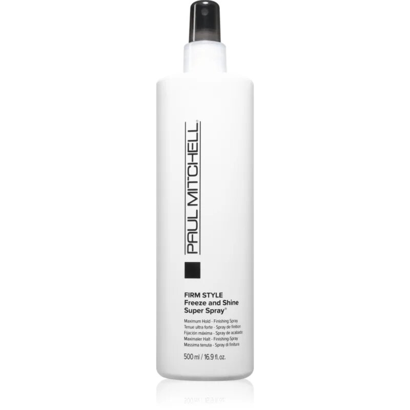 Paul Mitchell Firm Style Style Freeze and Shine Super Spray spray pentru fixare stralucitor 500 ml