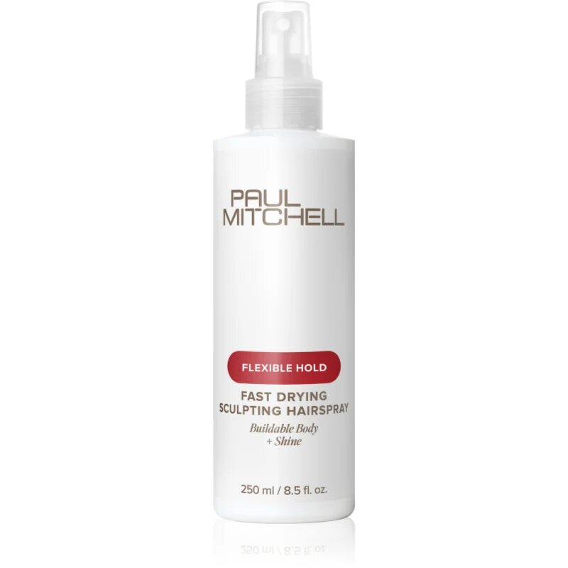 Paul Mitchell Flexible Hold Fast Drying Sculpting Hairspray fixativ pentru volum și strălucire 250 ml