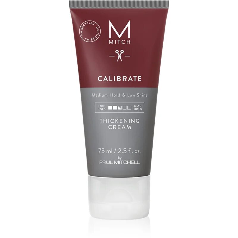 Paul Mitchell Mitch Calibrate Thickening Cream cremă light pentru styling densitatea parului 75 ml