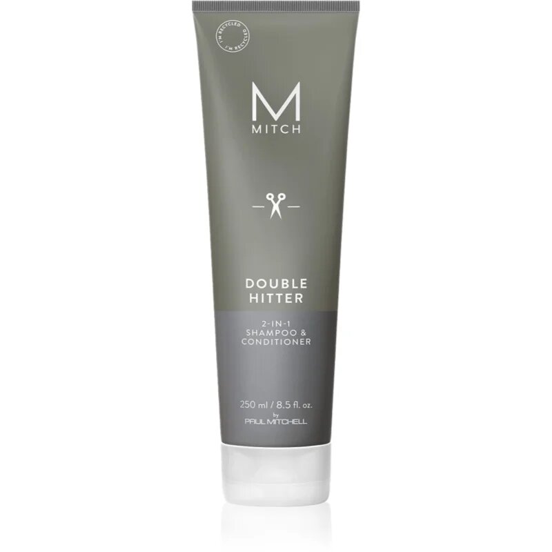 Paul Mitchell Mitch Double Hitter 2-IN-1 Shampoo & Conditioner sampon si balsam 2 in 1 pentru barbati 250 ml