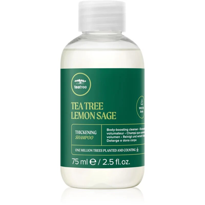 Paul Mitchell Tea Tree Lemon Sage sampon energizant densitatea parului 75 ml