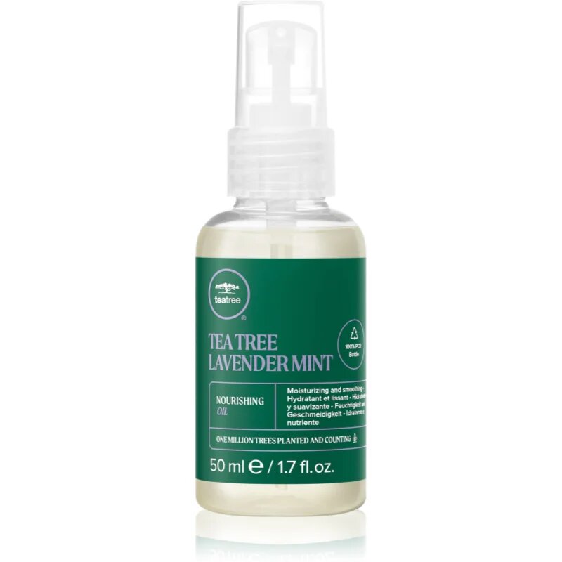 Paul Mitchell Tea Tree Levander Mint Nourishing Oil ulei pentru netezire pentru păr 50 ml