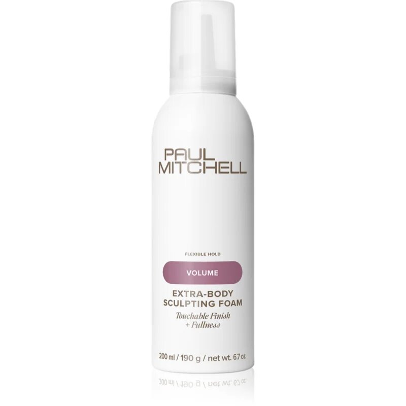 Paul Mitchell Volume Extra-Body Sculpting Foam spumă de styling pentru volum și strălucire 200 ml