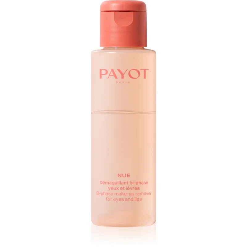 Payot Nue Démaquillant Bi-Phase Yeux et Lèvres două faze pentru îndepărtarea machiajului de pe ochi și buze pentru ochi sensibili 100 ml