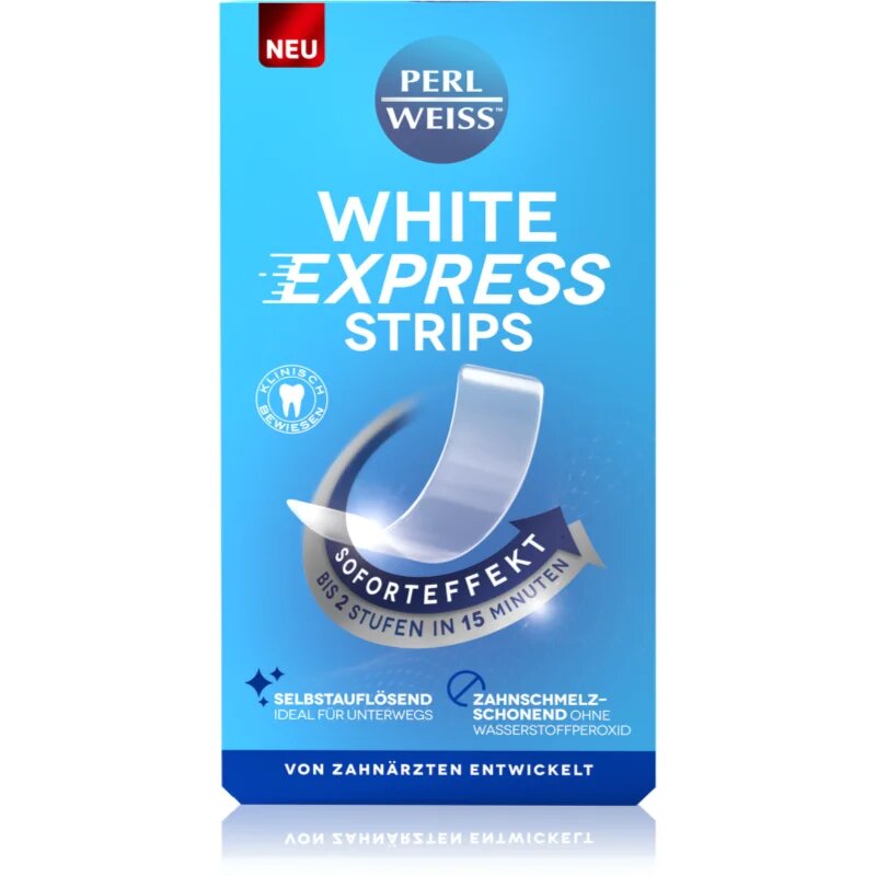 Perl Weiss White Strips Express benzi pentru ablirea dintilor 4 buc