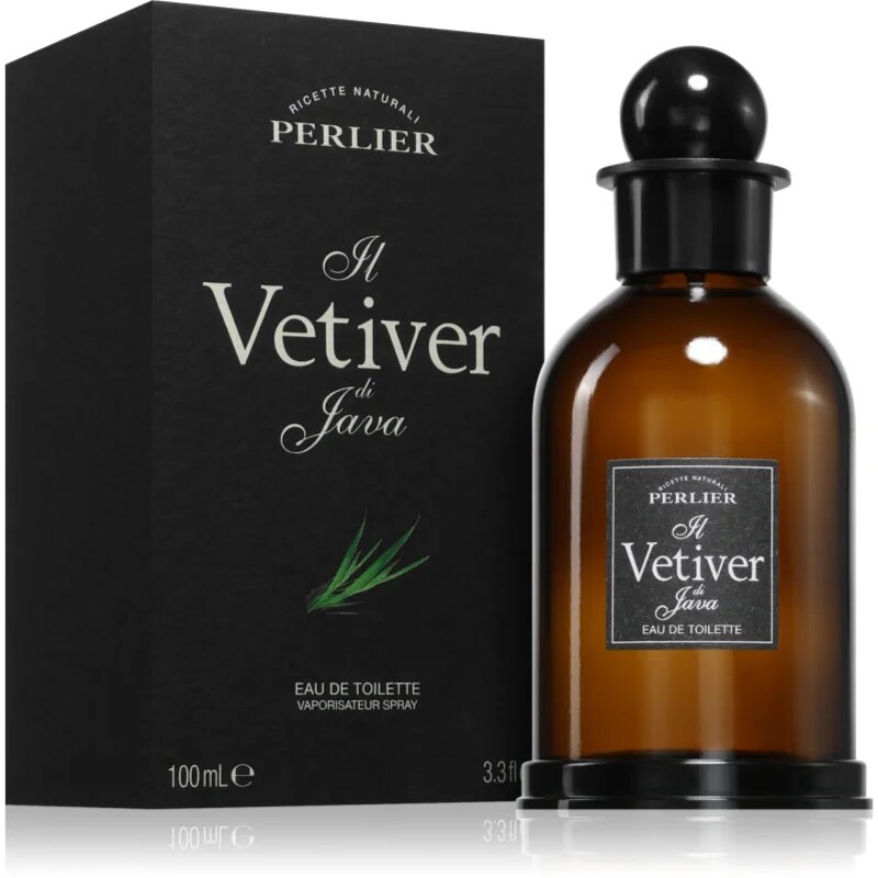 Perlier Vetiver di Java Eau de Toilette pentru bărbați 100 ml