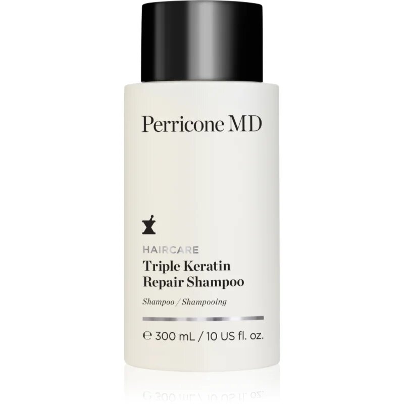 Perricone MD HAIRCARE Triple Keratin sampon fortifiant pentru par uscat si fragil 300 ml
