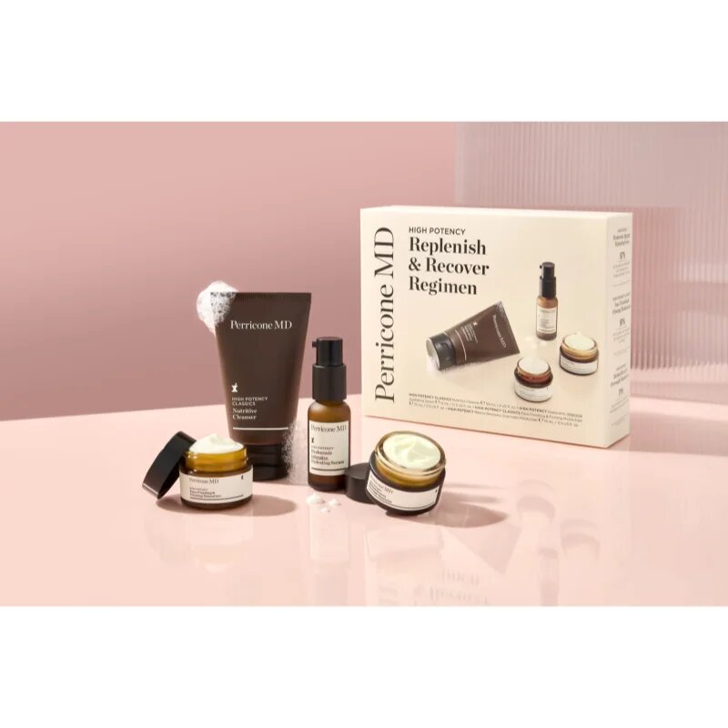 Perricone MD High Potency Replenish & Recover Regimen set cadou pentru hidratare si fermitate
