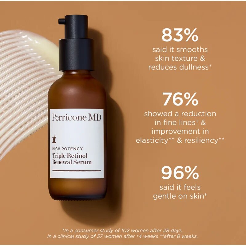 Perricone MD High Potency Triple Retinol Renewal Serum ser facial de intinerire cu retinol 59 ml
