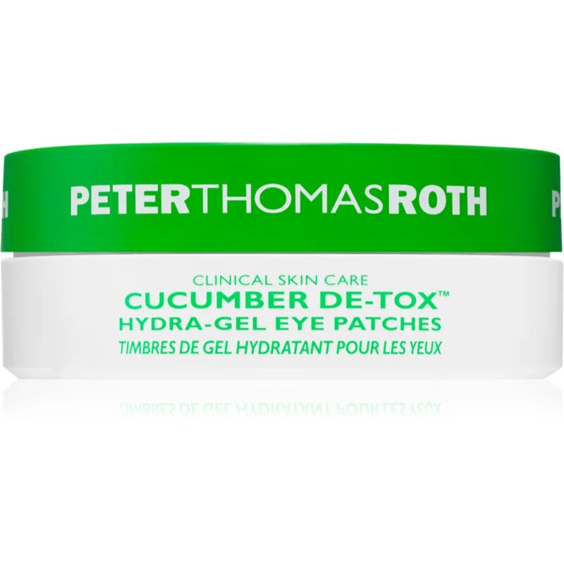 Peter Thomas Roth Cucumber De-Tox Hydra-Gel Eye Patches Masca gel hidratanta pentru ochi 30 buc