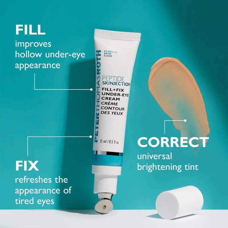 Peter Thomas Roth Peptide Skinjection™ Fill + Fix Under-Eye Cream crema antirid pentru zona ochilor 15 ml