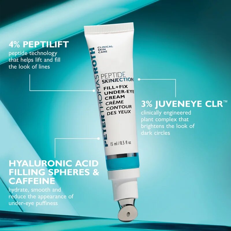 Peter Thomas Roth Peptide Skinjection™ Fill + Fix Under-Eye Cream crema antirid pentru zona ochilor 15 ml