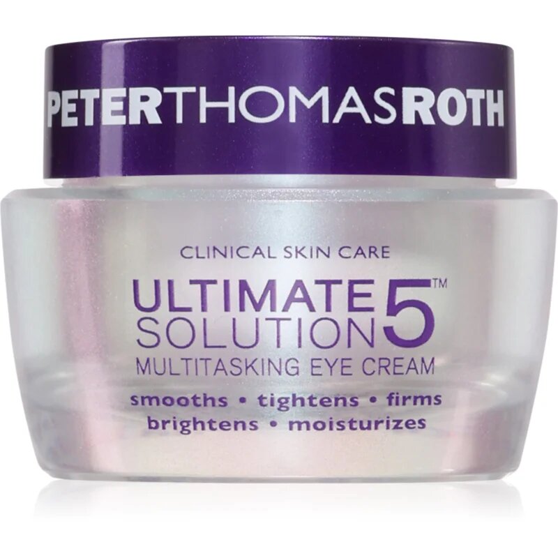 Peter Thomas Roth Ultimate Solution 5 Multitasking Eye Cream crema bogat hidratanta pentru ochi 15 ml
