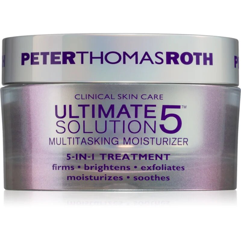 Peter Thomas Roth Ultimate Solution 5 Multitasking Moisturizer crema bogat hidratanta ziua și noaptea 50 ml