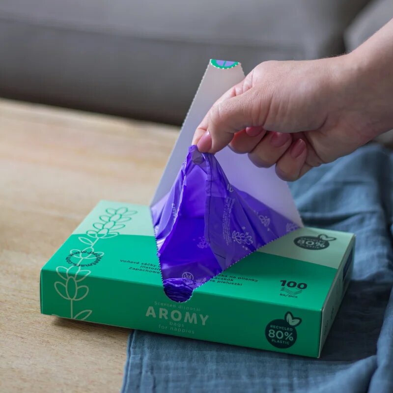 Petite&Mars Aromy saci pentru scutece 100 buc