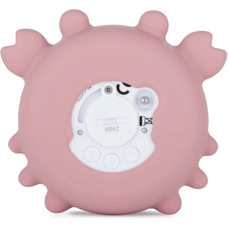 Petite&Mars Digital Silicone Water Thermometer 0m+ termometru digital pentru cadă Crab Caleb 1 buc