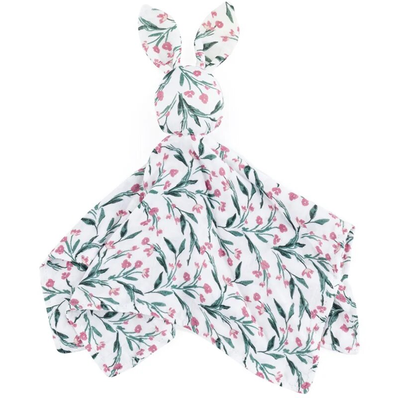 Petite&Mars Hugo Bamboo Comforter jucărie de adormit Pink Meadow 1 buc