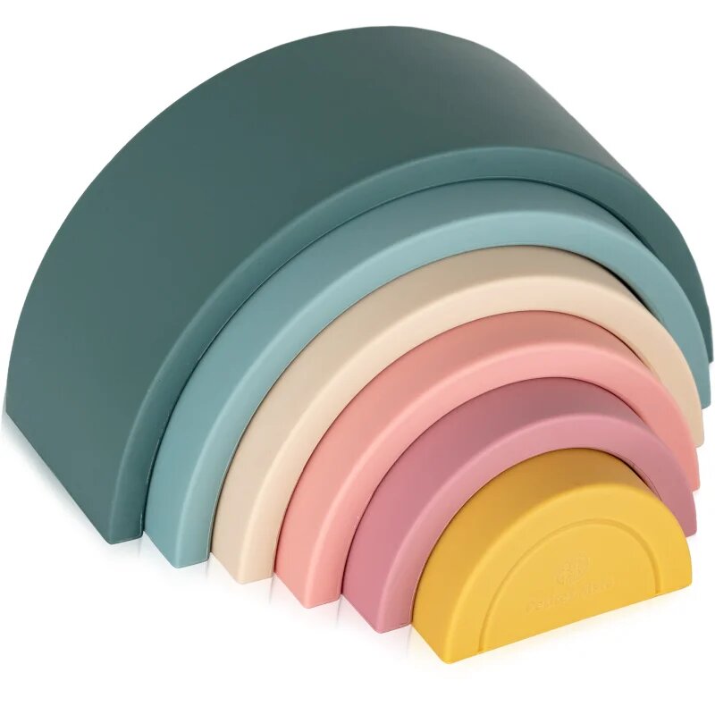 Petite&Mars Rainbow 12m+ jucărie cu activități Misty Green 1 buc