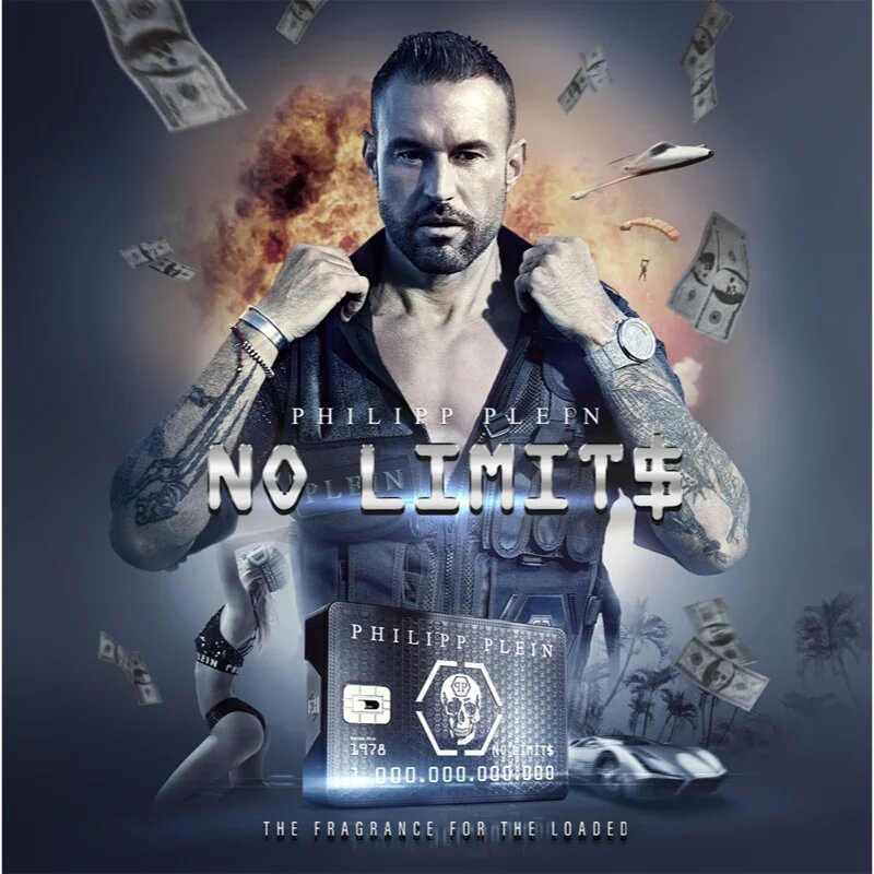 Philipp Plein No Limit$ No Limits spray pentru corp pentru bărbați 150 ml