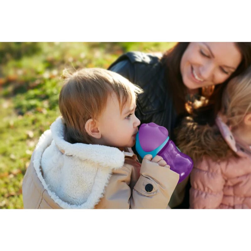 Philips Avent Bendy Straw SCF796/02 9m+ ceasca cu pai flexibil Purple 1 buc