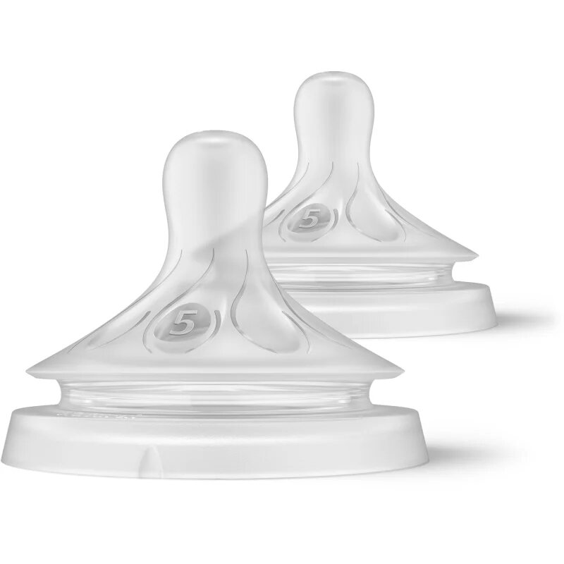 Philips Avent Natural Response SCY965/02 tetină pentru biberon 6 m+ Fast Flow 5 2 buc