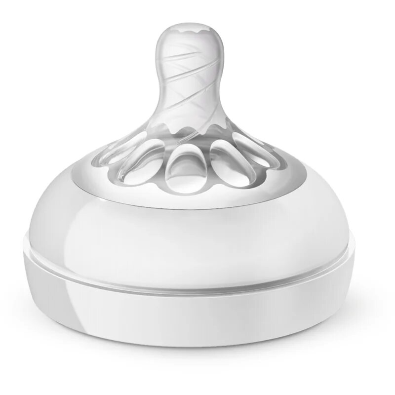 Philips Avent Natural SCF657/27 tetină pentru biberon First Flow 0 m 2 buc