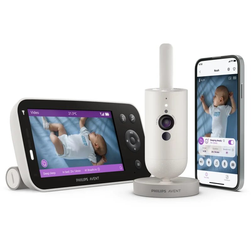 Philips Avent Premium Connected SCD971/26 monitor video inteligent pentru bebeluși 1 buc