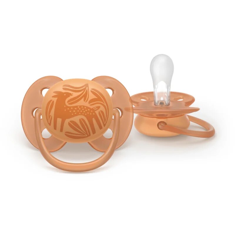 Philips Avent Ultrasoft SCF093/06 18+m suzetă Neutral 2 buc