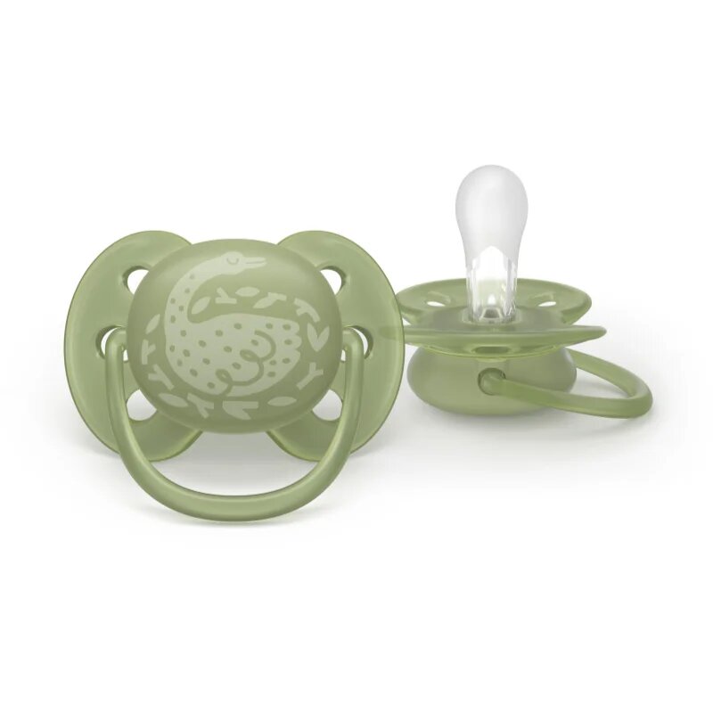 Philips Avent Ultrasoft SCF093/06 18+m suzetă Neutral 2 buc