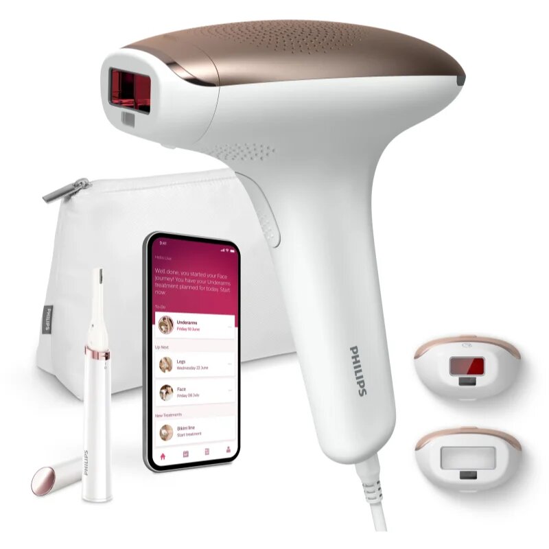 Philips Lumea IPL 7000 BRI921/00 epilator IPL pentru corp față zona inghinală și axile + aparat de tuns și stilizare 1 buc
