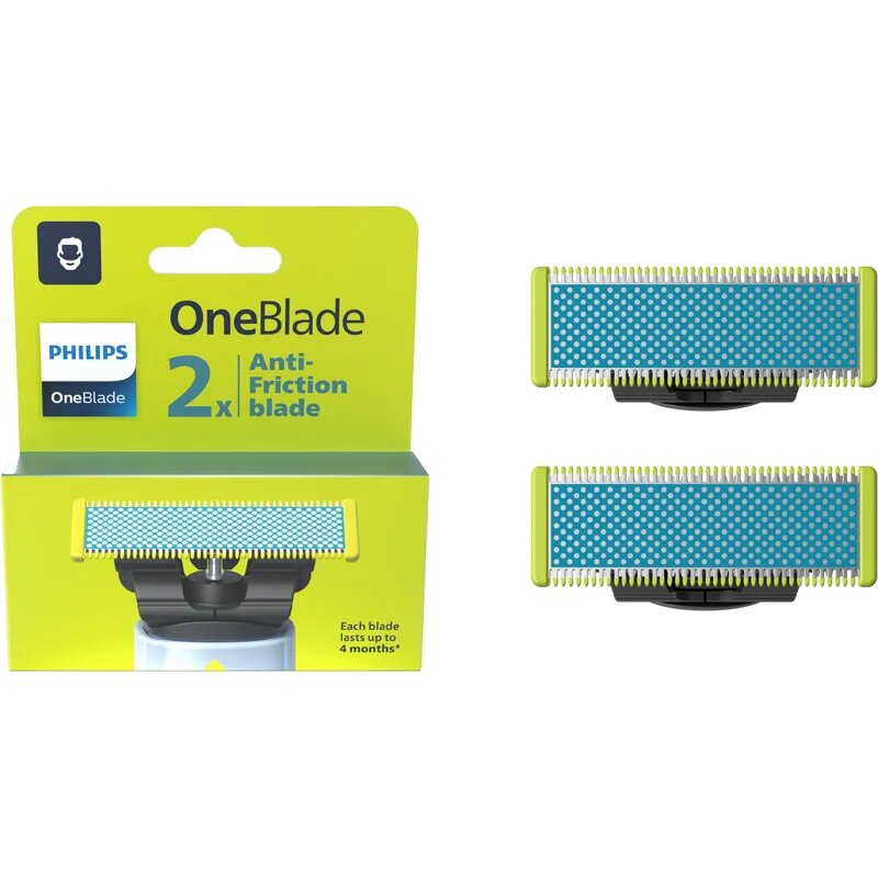 Philips OneBlade Anti-Friction QP225/50 rezerva Lama for OneBlade 2 buc