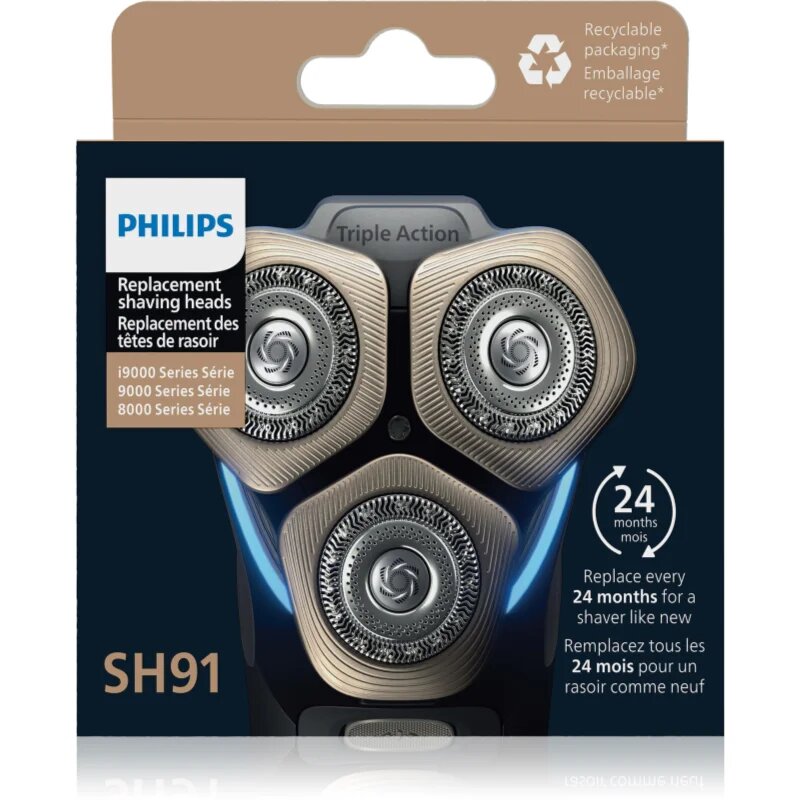 Philips Series 9000 SH91/50 Capete de bărbierit de înlocuire 1 buc