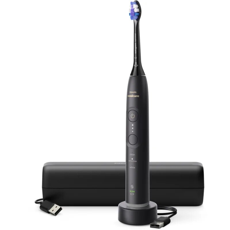 Philips Sonicare 6500 HX7411/10 periuta de dinti electrica sonica Black 1 buc
