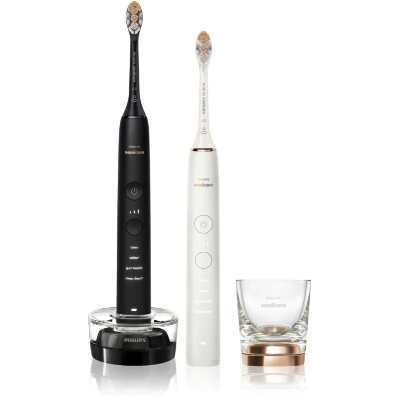Philips Sonicare 9000 DiamondClean HX9914/69 Sonic Electric periuță de dinți 2 setari 2 buc